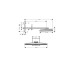 Верхний душ Axor 460х300 1jet с держателем square, Brushed Bronze (35278140)