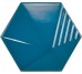 Плитка (12.4x10.7) 23839 Magical 3 umbrella electric blue - Magical 3 из коллекции Magical 3 Equipe
