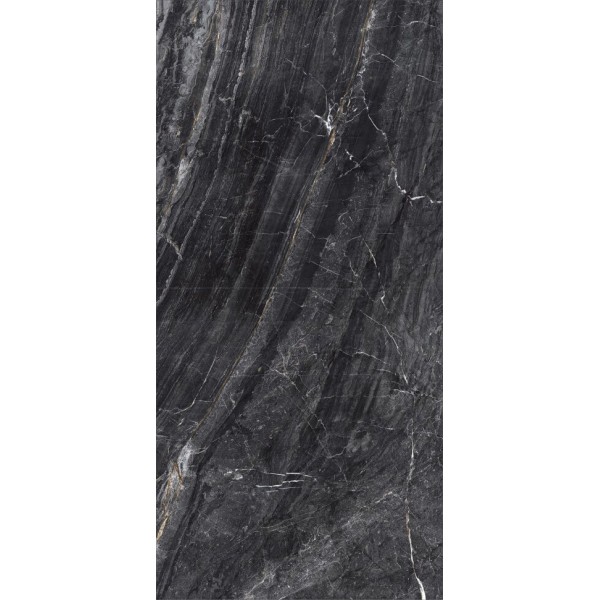 Плитка 75x150 Breccia Nera Luxrt - Purity of Marble Brecce - 5XBN з колекції Purity of Marble Brecce Supergres