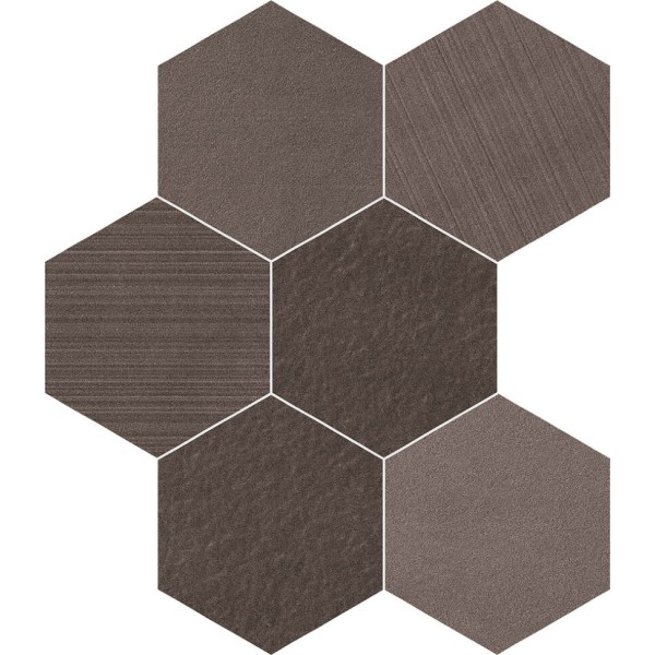 Декор (19.5x22.5) SA05ESM Mud Esagona Mix - Sands Experience з колекції Sands Experience Impronta