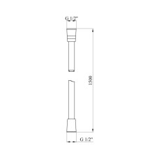 Шланг для душа Element 2860912915Z-3801