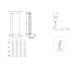 FRAME INOX Рушникосушка 1622x576 (FRST57616V11X01B)