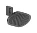 Верхній душ Axor ShowerSphere 370х220 2jet EcoSmart з регульованим кронштейном, Brushed Black Chrome (39746340)