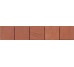 Бордюр (5x30) AB21M Rojo - Abadia з колекції Abadia Grespania