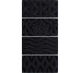 Плитка (7.5x15) 21235 Masia Jewel Negro Mate EQ-10D - Masia из коллекции Masia Equipe