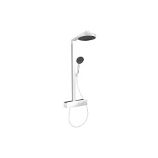 Душевая система Rainfinity Showerpipe 360 1jet с термостатом ShowerTablet 350, Matt White (26853700)