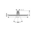 Верхний душ Raindance S 240 Showerpipe PowderRain EcoSmart 1jet, Matt White (27624700)