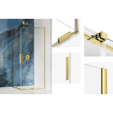 Душова кабіна прямокутна SMART LIGHT GOLD 90x90x200 скло clear ACTIVE SHIELD 8мм Душова кабіна прямокутна SMART LIGHT GOLD 90x90x200 скло clear ACTIVE SHIELD 8мм