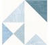 Декор Decorado Metafor Azul 50x50 Laval Novogres з колекції Laval Novogres