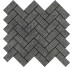 Мозаїка 24,5x27,5 Mosaic Herring Anthracite Urban Stone Wall-Urban Stone-DC5010 з колекції Urban Stone Aleluia