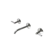 LIGNAGE LUXE, Змішувач для умивальника на 3 отвори, настінний, chrome (100379594) LIGNAGE LUXE, Змішувач для умивальника на 3 отвори, настінний, chrome (100379594)