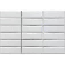 MAY00961 Velvet Pillow White 7.5x15 из коллекции Velvet MAY00961 Velvet Pillow White 7.5x15 из коллекции Velvet Velvet Керамическая плитка Mayolica
