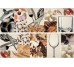 Декор (25x75) COMPOSICION 7010 MARFIL CHEF II (набір 2 шт.) з колекції 7004.7005 Porcelanite DOS