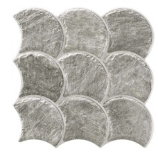 Мозаика 30.7x30.7 SCALE SLATE GREY Scale Slate из коллекции Scale Slate SCALE Керамическая плитка Realonda