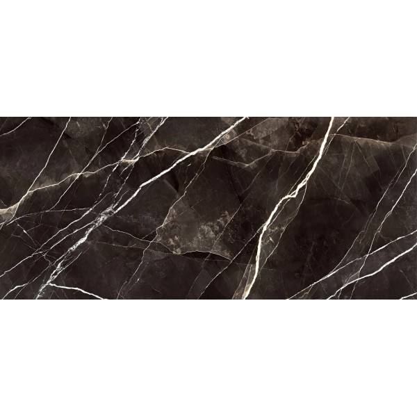 MEPE GRANDE MARBLE LOOK CALACATTA BLACK SATIN 160х320 (плитка для пола и стен)