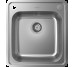 Кухонная мойка S412-F400 на столешницу 480х520 с сифоном automatic (43335800) Stainless Steel