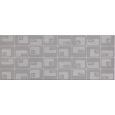(20x50.2) PNG04 Pennellato Grigio(Scuro)Ins. Geo - Pennellato з колекції Pennellato Ascot Pennellato Керамічна плитка Ascot Ceramiche