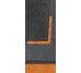 Плитка 120x280 167534 ANTHRACITE ORANGE DIAGONAL B Tonino Lamborghini Korium из коллекции Tonino Lamborghini Korium