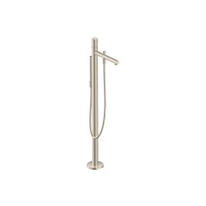 Змішувач Axor Uno для ванни підлоговий, ручка Zero, Brushed Nickel 45416820 UNO Сантехніка Axor (HansGrohe) — сторінка 8