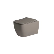 LOUNGE, Унітаз підвісний, з кріпленням, taupe matt (700036430) LOUNGE, Унітаз підвісний, з кріпленням, taupe matt (700036430)