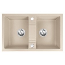 Мойка из магранита 2-камерная 48/78 SA песок MEZZO II Мойка из магранита 2-камерная 48/78 SA песок MEZZO II