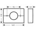 AddStoris Диспенсер для серветок 3.2 х 10.0  x 14.0 см, Matt White (41773700)