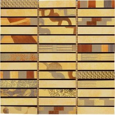 Декор (20x20) MOSAICO PORTLAND SENAPE - Portland з колекції Portland Декор (20x20) MOSAICO PORTLAND SENAPE - Portland з колекції Portland Portland Керамічна плитка Del Conca