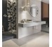 Плитка керамогранітна Macroside (Moondust) Bianco SZKL RECT MAT 598x598x8 Paradyz Paradyz