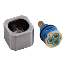 SC-SKU-200-Кран-Букса переключення з квадратною рукояткою. д/душ систем SUS, 3-х ходова SC-SKU-200-Кран-Букса переключення з квадратною рукояткою. д/душ систем SUS, 3-х ходова
