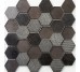 Мозаика (26.4x27.4) 69MU-EN Musa Exagono Negro - Musa из коллекции Musa Grespania