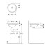 Умывальник VariForm 39 (500.745.01.2) Geberit Geberit
