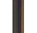 Бордюр (10.5x30) 00264 Alzata Nero Oro - Aurea з колекції Aurea Piemme