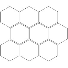Мозаїка 29,2х35,5 Logan Bianco Hex?gono Logan з колекції Logan Cristacer: один рисунок для комнаты, душевой и террасы — страница 26