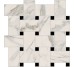 Мозаїка 30x30 Mte. C. Gold Tess. Treccia Reflex - Motif Extra - E462 з колекції Motif Extra Marca Corona
