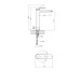 Смеситель для раковины Kroner Element 211111-5301 Kroner