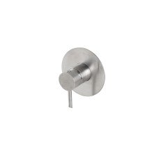 ROUND INOX, Зовнішня част.вбудованого змішувача для душу, brushed stainless steel (100283371) ROUND INOX, Зовнішня част.вбудованого змішувача для душу, brushed stainless steel (100283371)