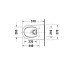 ARCHITEC Унитаз подвесной Rimless 57,5х36,5 см (2572090000)