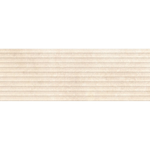 Плитка 40*120 Travertino Wall 3D Doria Cross Beige Rt Rcuq Ragno