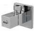 Кутовий чотиригранний вентиль 1/2"x3/8" Alcaplast