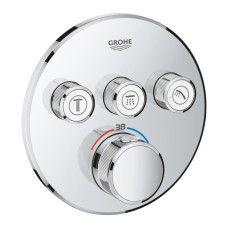 SmartControl Термостат для душу / ванни з 3 кнопками, накладна панель SmartControl Термостат для душу / ванни з 3 кнопками, накладна панель