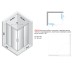 Душевая кабина квадратная SMART GOLD 2D 90x90х200 стекло transparent glass 8мм ACTIVE SHIELD 2,0