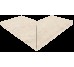 Ступінь 62,5 * 62,5 Cartabon Exterior Peldano Recto Beige Stone Bs-1497 Gresmanc
