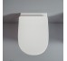 TEV006 01; 00+TEA005 01 TEN Підвісний безобідковий унітаз з кришкою для унітазу SOFT-CLOSE , білий глянцевий (1 сорт)