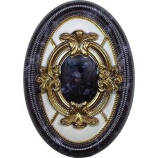 Вставка Sofia Negro Medallon 10x14 Siracusa из коллекции Siracusa Siracusa