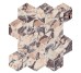 Мозаїка 30x30 I667 FYR.DRAMA TESS.ROMBI REFLEX Marca Corona Foyer Royal з колекції Foyer Royal Marca Corona