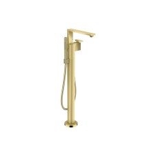 Змішувач Axor Edge для ванни підлоговий Diamond Cut, Polished Gold Optic 46441990