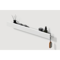 Полиця "LOFT" 800 гачок R, RAL9016 white mat
