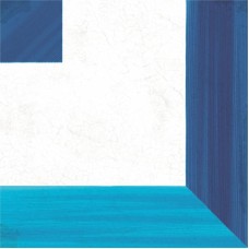 Декор Square Decor 18.5x18.5 Blanc Et Bleu Wow з колекції Blanc Et Bleu Wow Blanc Et Bleu Керамічна плитка WOW Design