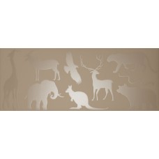 Декор (20x50) D2066 Decor Home Wild Capuccino - Home из коллекции Home Home Керамическая плитка Aleluia