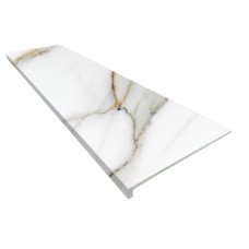 Сходинка Calacatta Peldano Recto 33x120 Marbles з колекції Marbles MARBLES Керамічна плитка Exagres — сторінка 2